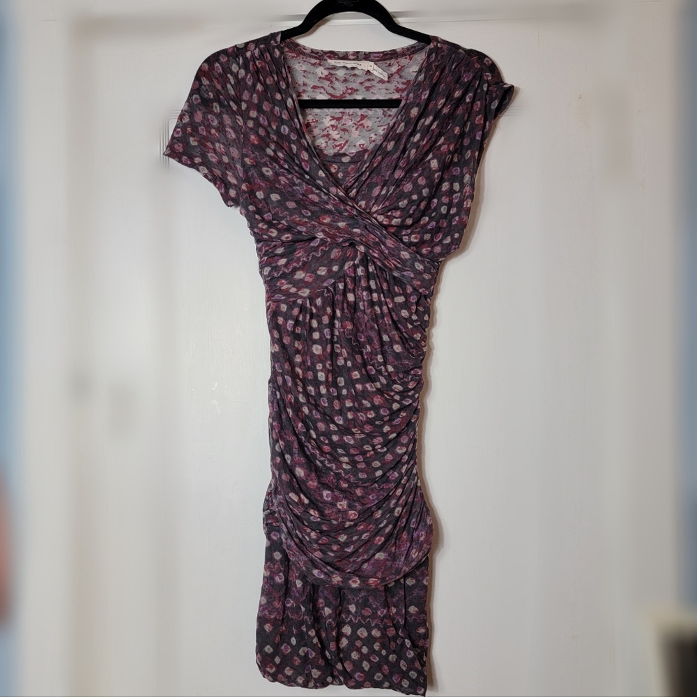 Isabel Marant Étoile Short Sleeve Sheer Dress, Size M